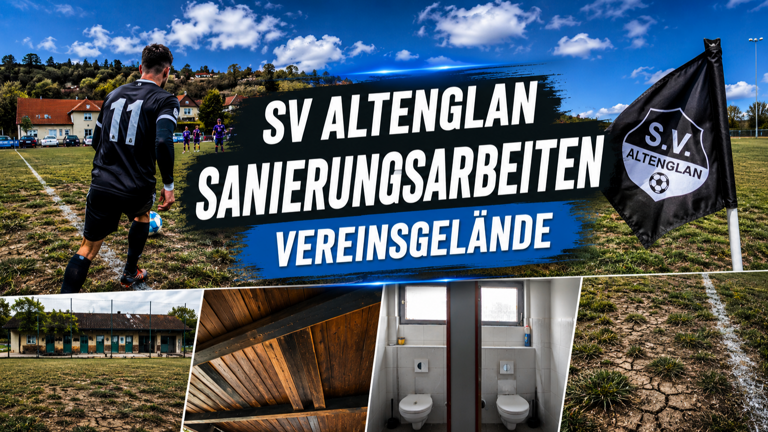 SV Altenglan Sanierungsarbeiten Vereinsgelände