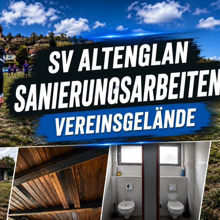 SV Altenglan Sanierungsarbeiten Vereinsgelände