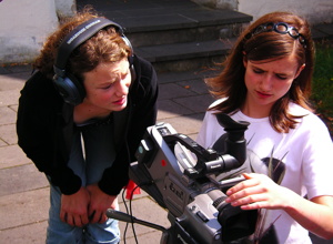 Filmen wie die Profis