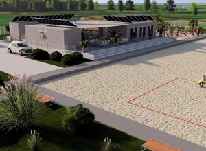 Barrierefreies WC Beachanlage Minden