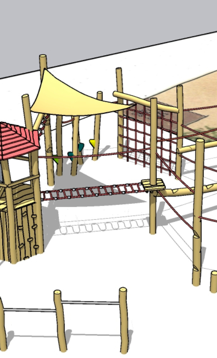 Neuer Spielplatz für den Kindergarten St. Josef in Hammelburg