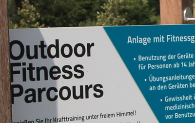 Outdoor-Fitness-Parcours: Fitness im Freien fuer Jung und Alt