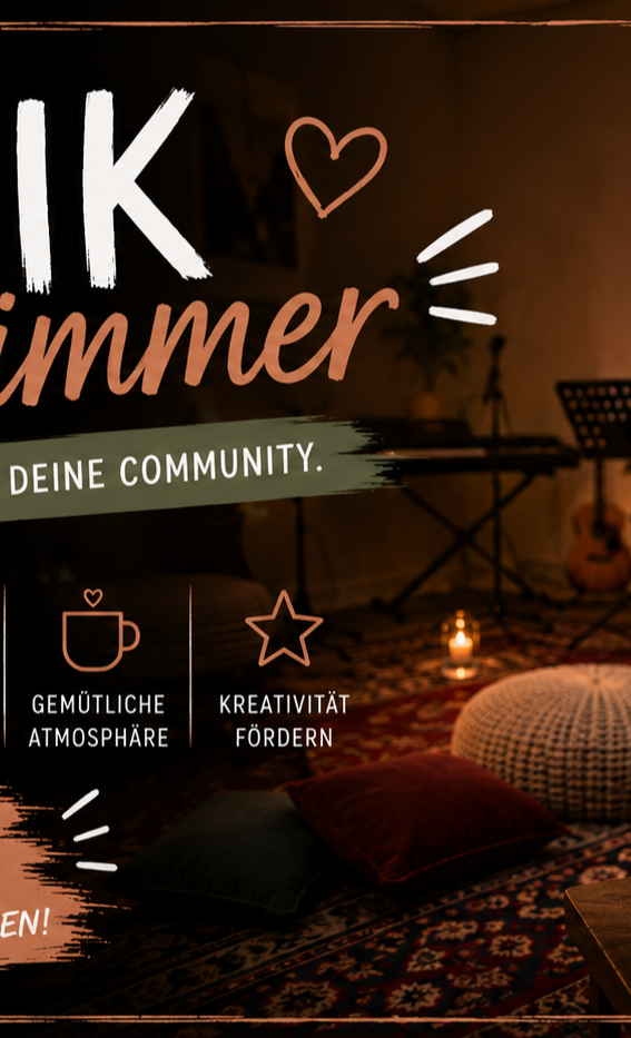 Gemeinsam Musik machen – das Musikwohnzimmer entsteht