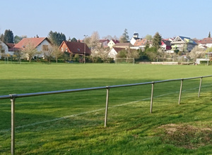 Sportplatzbegradigung beim TSV Dürrenbüchig