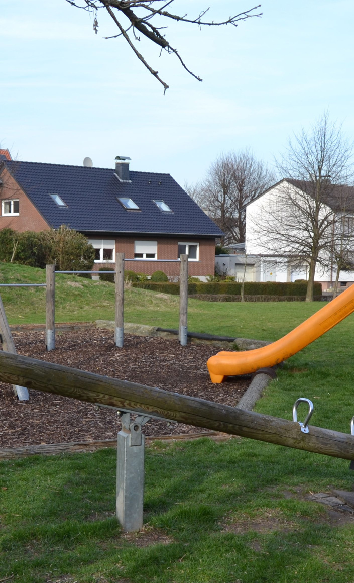 Renovierung des Kinderspielplatzes in Scheidingen