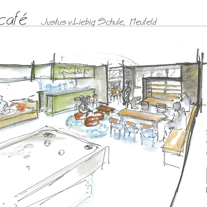 Modernisierung des Schülercafés