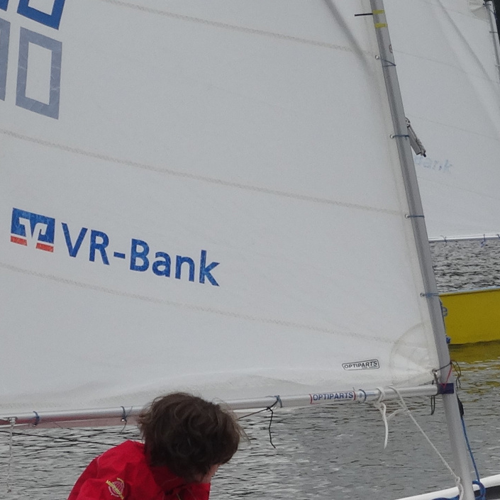 Neue Segel für die Optis