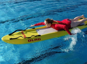 Rettungsbrett für DLRG
