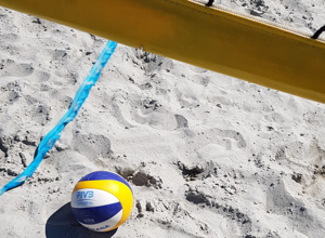 Sanierung Beachvolleyballfeld Freibad Haslach i.K.