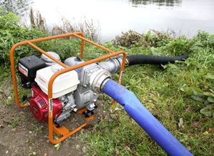 Hochwasserschutz - Schmutzwasserpumpe