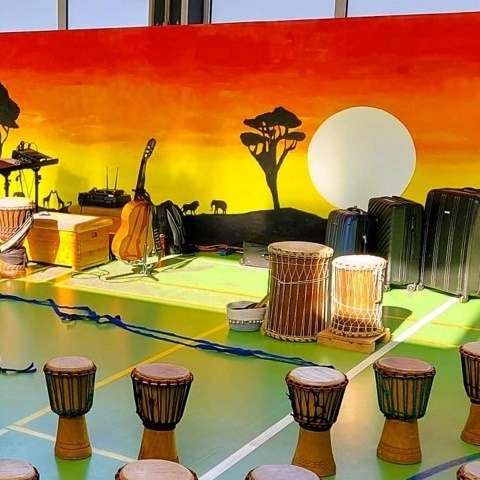 Projektwoche "Reise nach Afrika" an der GS Nittel