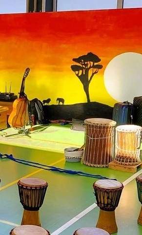 Projektwoche "Reise nach Afrika" an der GS Nittel