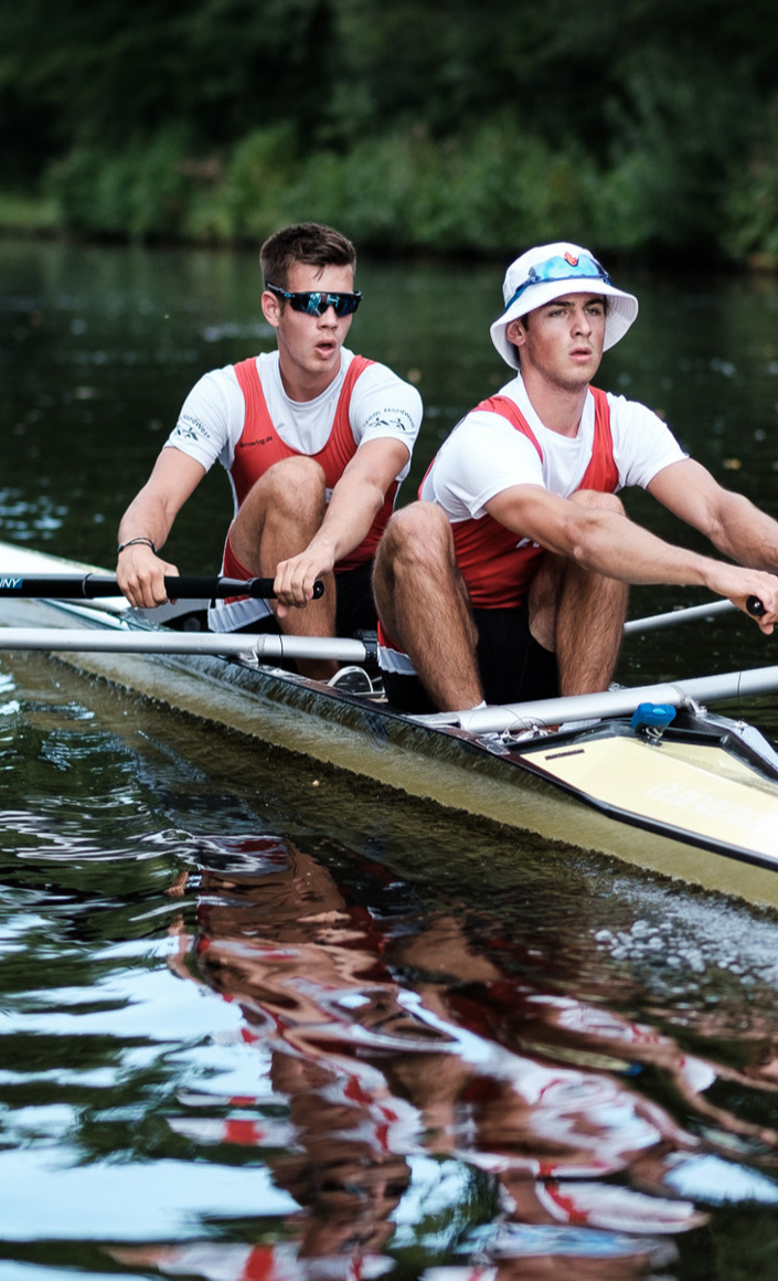 Renn-Doppelzweier für den Leistungssport