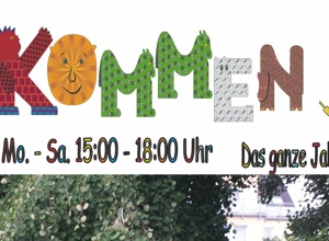 Ein Wasserspielplatz für die Juki-Farm