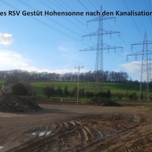 Material für einen neuen Reitplatz