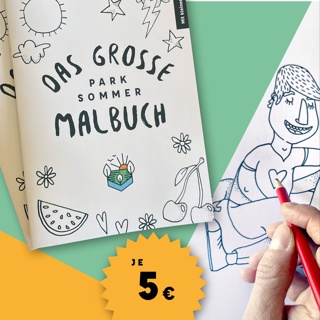 Das große PARKSOMMER Malbuch