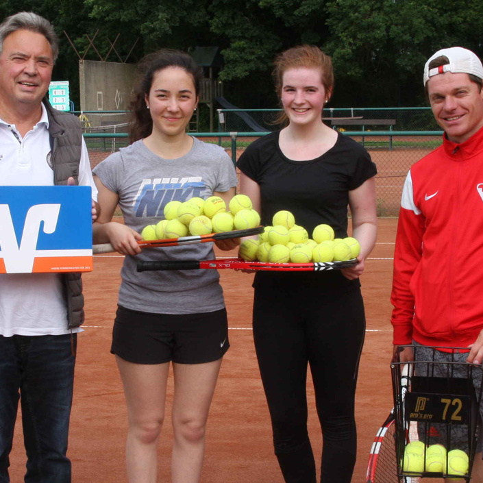 Material für unsere Tenniskids 