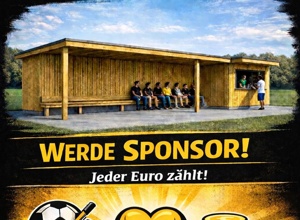 Technikhütte mit Unterstand