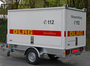 Der dringend benötigte Tauchanhänger der DLRG Diez e.V.