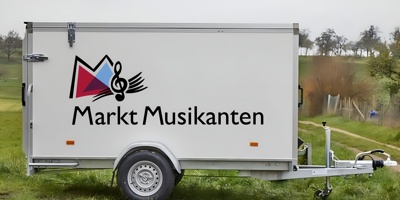 Aus 2 mach 1- neuer Anhänger für die Marktmusikanten