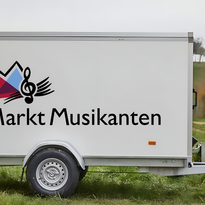 Aus 2 mach 1- neuer Anhänger für die Marktmusikanten