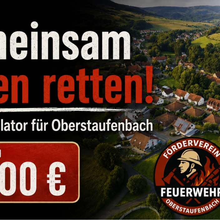 Defibrillator für Oberstaufenbach – Gemeinsam Leben retten
