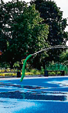 Wasserspielplatz Freibad Alstätte