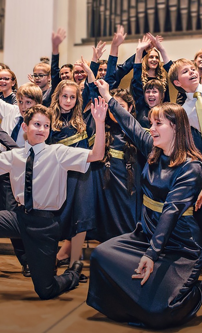 Schule für Chorkunst München: Friedensgesang in Wien