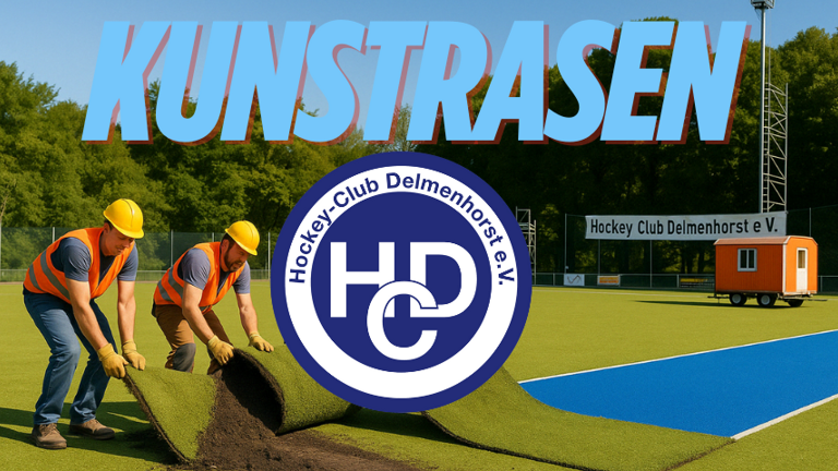 Hockeyclub Delmenhorst : Modernisierung Kunstrasen und Flutlicht