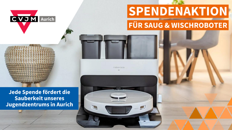 Saug & Wischroboter fürs CVJM Jugendzentrum