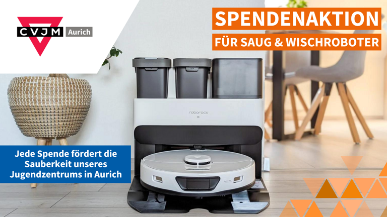 Saug &amp;amp; Wischroboter fürs CVJM Jugendzentrum