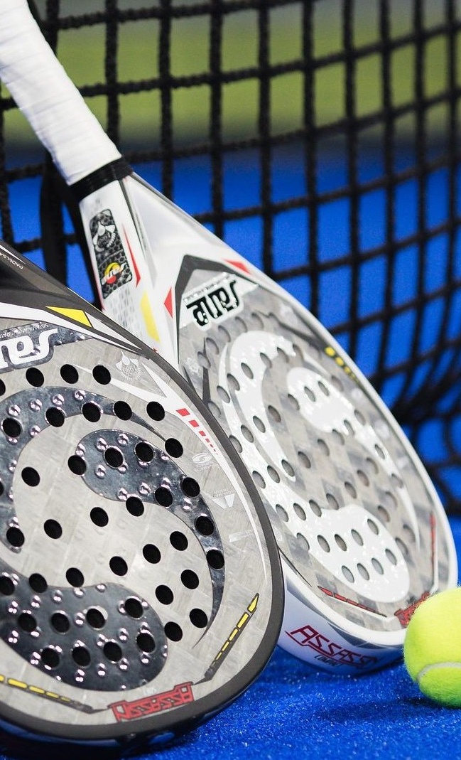 Bau eines Padel Courts