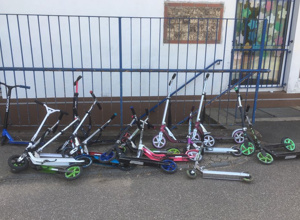 Rollerparkplatz für Odenthaler Grundschüler