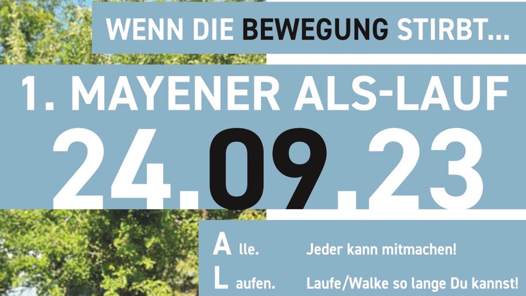 1. Mayener ALS-Spendenlauf