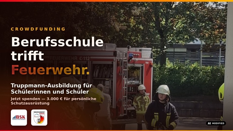 Berufsschule trifft Feuerwehr