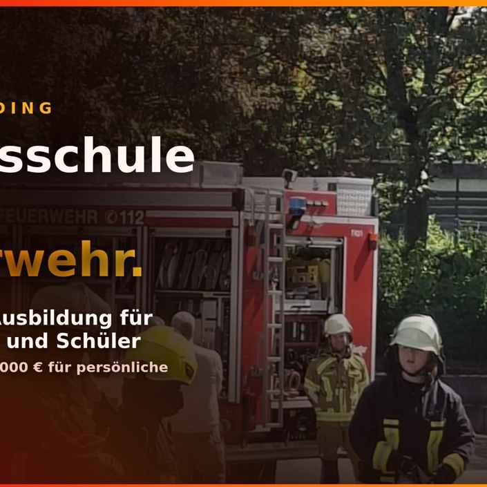Berufsschule trifft Feuerwehr