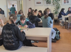 Schallschutz Cafeteria Semper Gymnasium