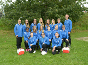 Trainingsbekleidung für die Frauenmannschaft