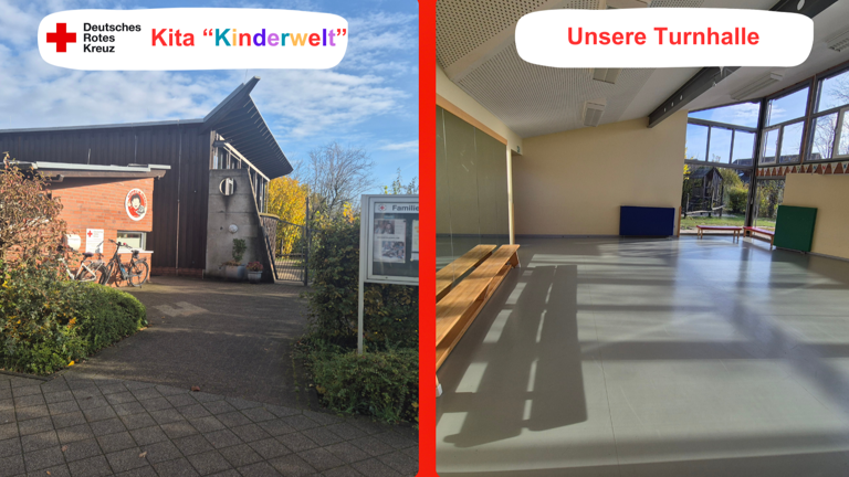 Turnhallenausstattung der DRK Kita "Kinderwelt" in Burlo