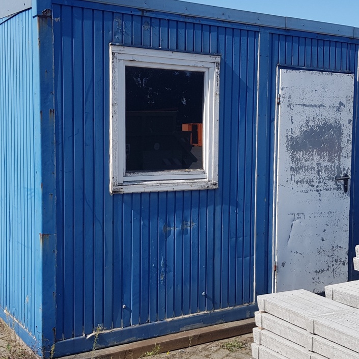 Materialcontainer für die JAG Remsede