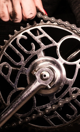 Kleiner Fahrradtechniker