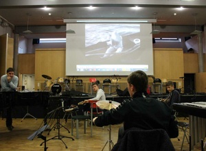Musik für Stummfilme von Schülern
