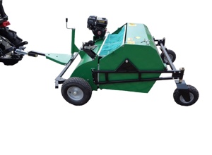 Rasen-Kehrmaschine
