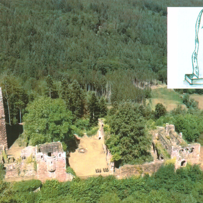 Gedenkstein "750 Jahre" von Mudau, Donebach, Mörsc
