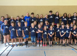 60 T-Shirts  für die Volleyballjugend
