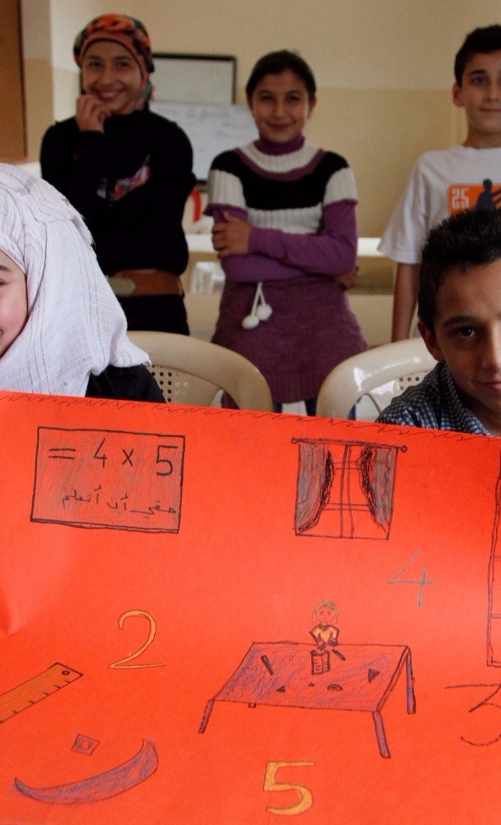 Aufbau einer Schule in Idlib - Syrien