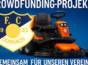 Neuer Rasenmäher FC Dornach