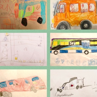 Ein Busbild aus der Schülergalerie*