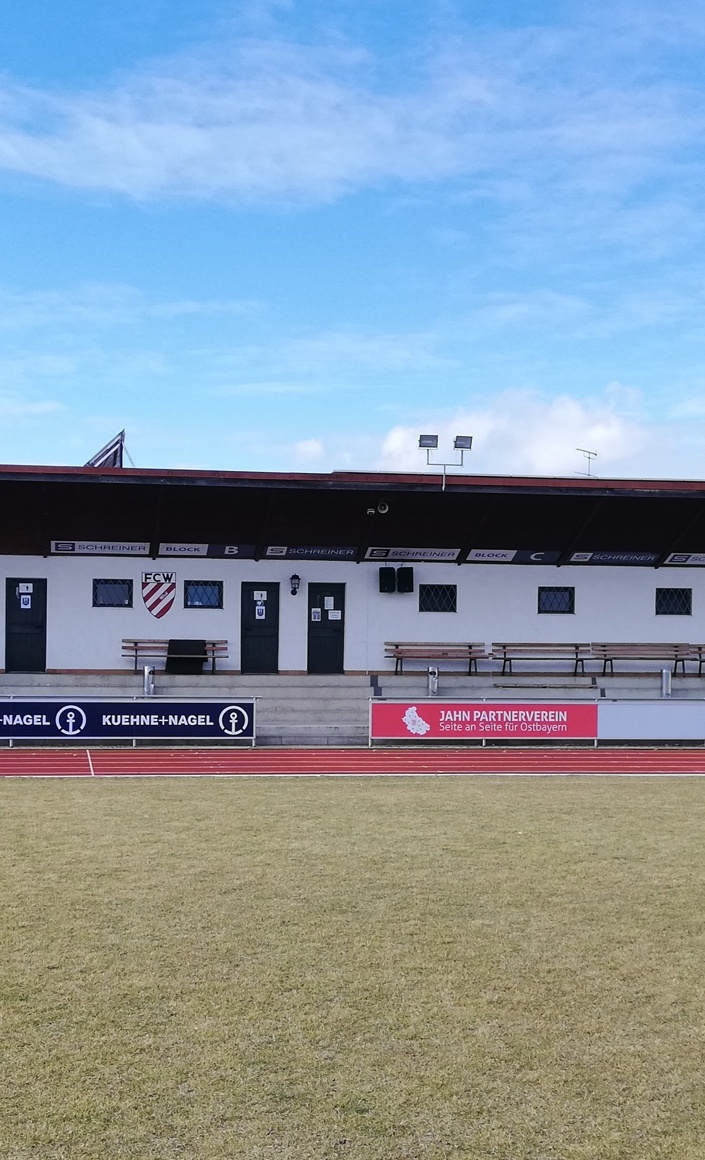 Renovierung der Außenfassade des FCW-Vereinsheims