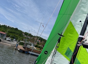 Die  2te neue Trainingsjolle Segelverein SKMW